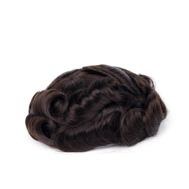 Clearance Fine Mono with Poly in Perimeter and Lace Front | 8''*8.5'',  8''*10'' Clearance Fine Mono with Poly in Perimeter and Lace Front | 8''*8.5'',  8''*10''
