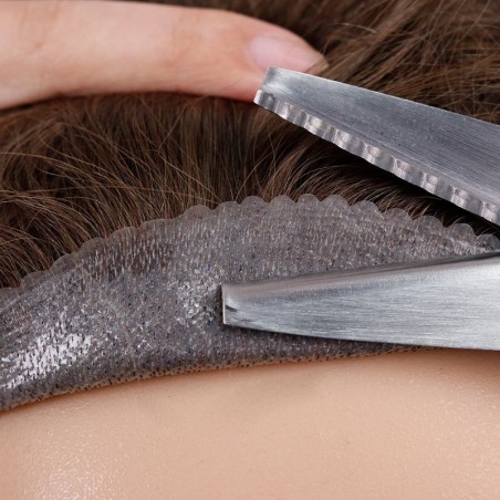 Typhon | 0.04-0.06mm Super Thin Skin Base | Pre-cut Scalloped Natural-looking Hairline