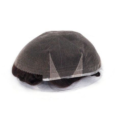 Eris | Swiss Lace Base|  Pre-cut Scalloped Natural-looking Hairline