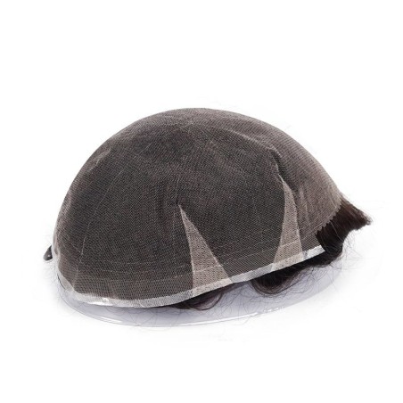 Eris | Swiss Lace Base|  Pre-cut Scalloped Natural-looking Hairline