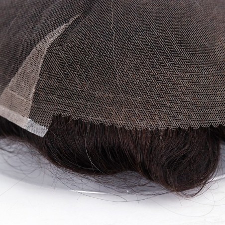 Eris | Swiss Lace Base|  Pre-cut Scalloped Natural-looking Hairline