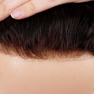 Eris | Swiss Lace Base|  Pre-cut Scalloped Natural-looking Hairline Eris | Swiss Lace Base|  Pre-cut Scalloped Natural-looking Hairline
