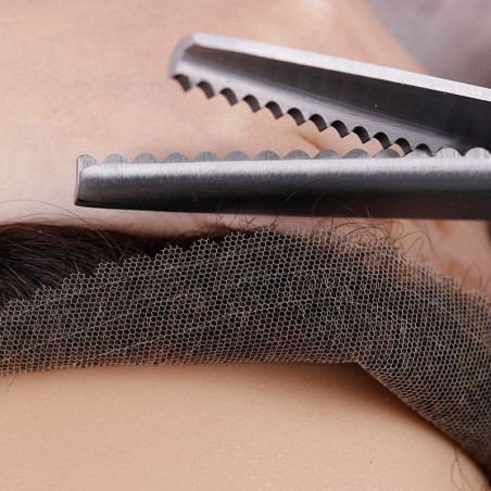 ZigZag Scissor | The Secret to a Natural Hairline | Pinking Shears | Scalloped Scissor