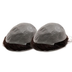 Upgrade Mirage Toupee for Men | Ultra-Thin Skin Base, V-Loop & Split K