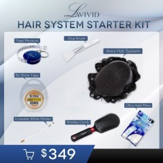 Natural Human Hair Fake Mustache for Men