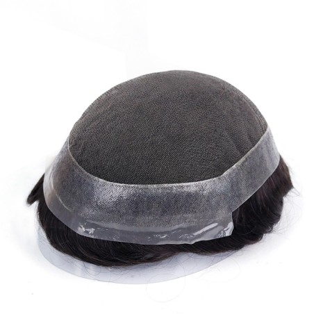 Light Crius | Ultra-Natural See-Through Hair | Breathable French Lace Center with Durable Poly Perimeter