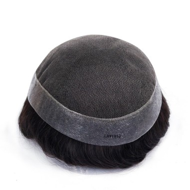 Light Crius | Ultra-Natural See-Through Hair | Breathable French Lace Center with Durable Poly Perimeter