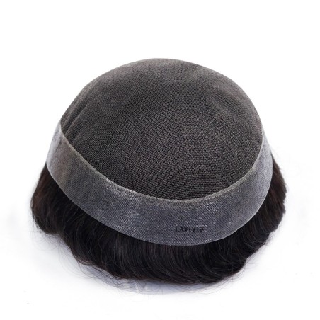 Light Crius | Ultra-Natural See-Through Hair | Breathable French Lace Center with Durable Poly Perimeter