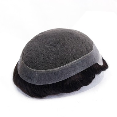 Light Crius | Ultra-Natural See-Through Hair | Breathable French Lace Center with Durable Poly Perimeter