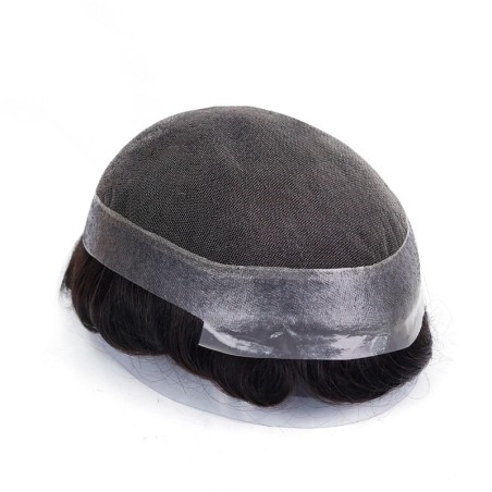 Light Crius | Ultra-Natural See-Through Hair | Breathable French Lace Center with Durable Poly Perimeter