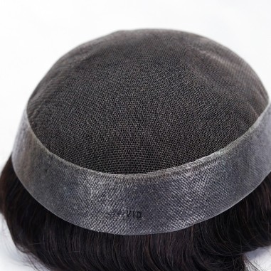 Light Crius | Ultra-Natural See-Through Hair | Breathable French Lace Center with Durable Poly Perimeter