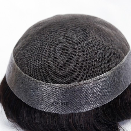 Light Crius | Ultra-Natural See-Through Hair | Breathable French Lace Center with Durable Poly Perimeter