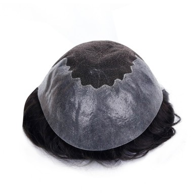 Upgrade Ares | Ultra-Natural See-Through Hair| French Lace Center with Skin Perimeter