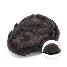 Sanders 80% Light Density Full Lace Hair System | Breathable and Light