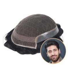 Atlas Men's Real Hair Toupee