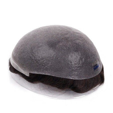 Breathable Eros | Men’s Hair System with C-through Bio Skin | 0.02-0.03mm