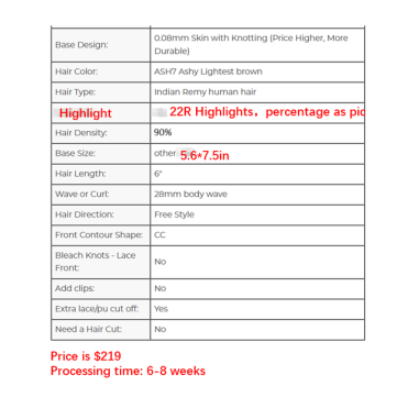 Custom Hair System Custom Hair System