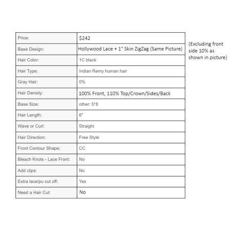 Custom Made Hair Systems