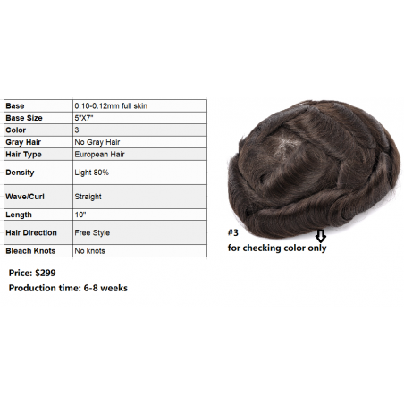 Custom Made Hair System