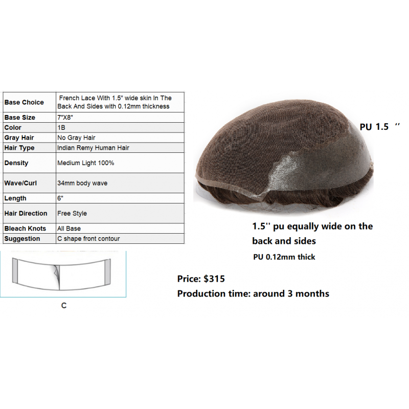 Custom Made Hair System