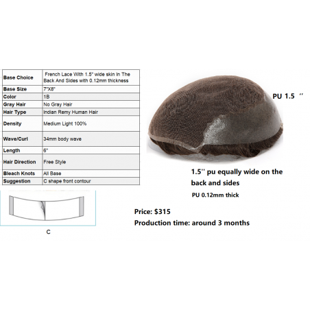 Custom Made Hair System