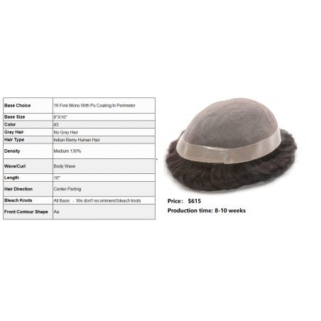 Custom Made Hair System