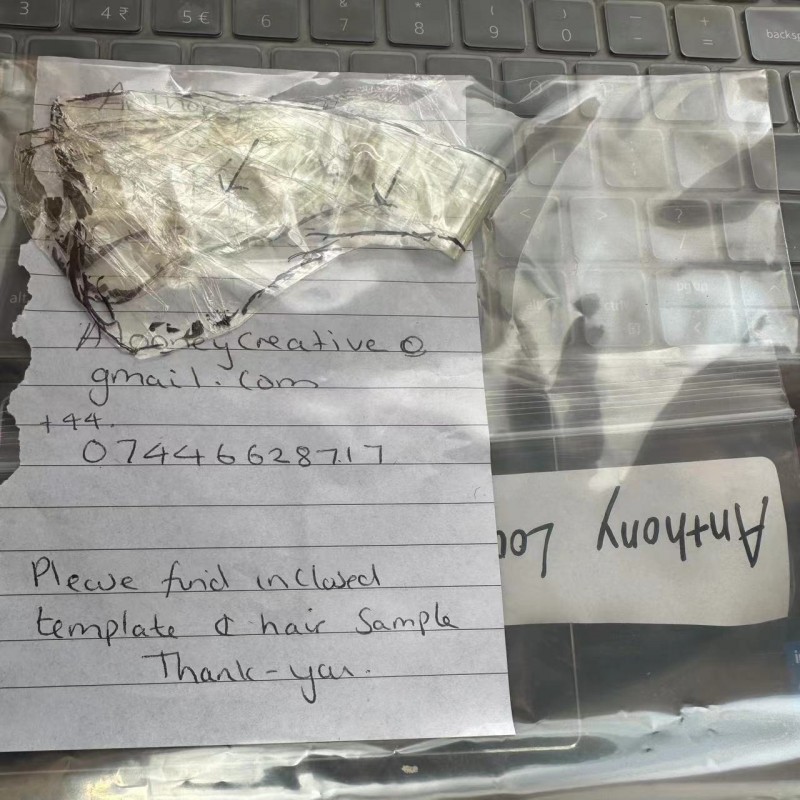 Custom Made Frontal Hair Piece