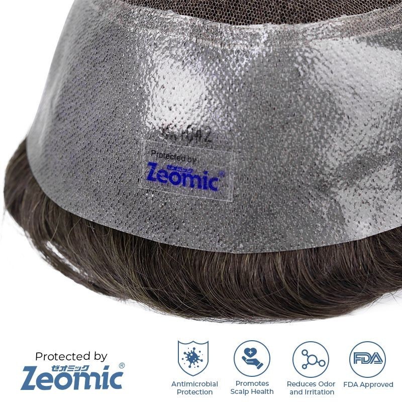 Zeo-Crius Antimicrobial Hair replacement system