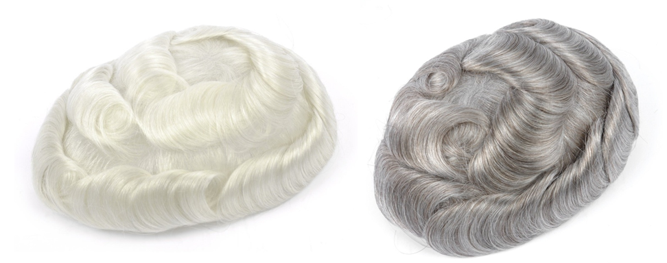 gray hair toupee