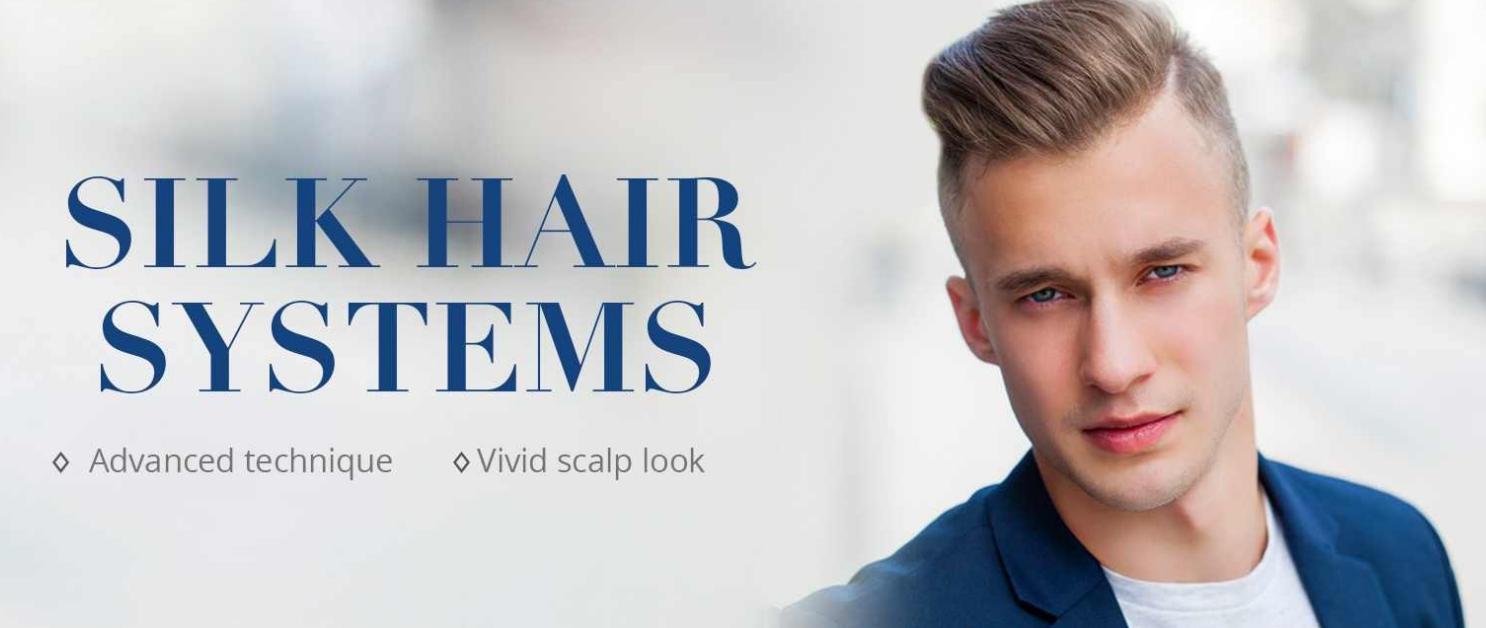 Silk hair systems
