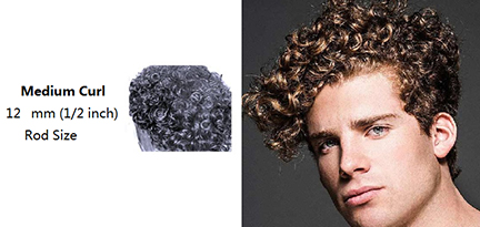 12mm medium curl