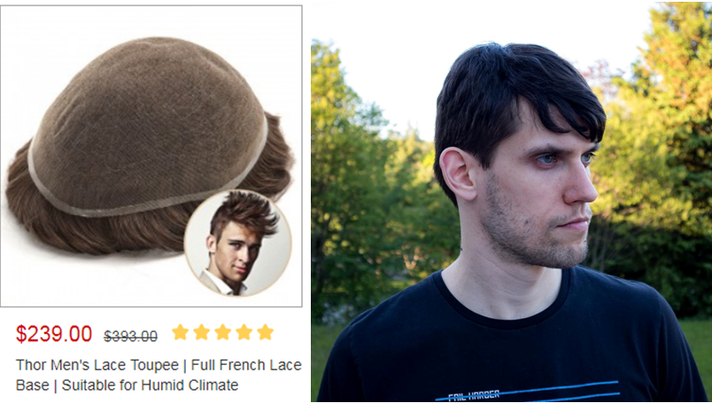 lace hair toupee